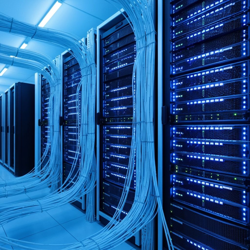 Nowoczesna infrastruktura chmurowa - serwery, datacenter, technologia cloud computing